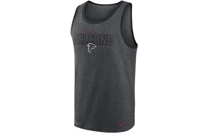 Nike Nike Tank Tops Men's Gray Crew Neck Moderate Straight Fit