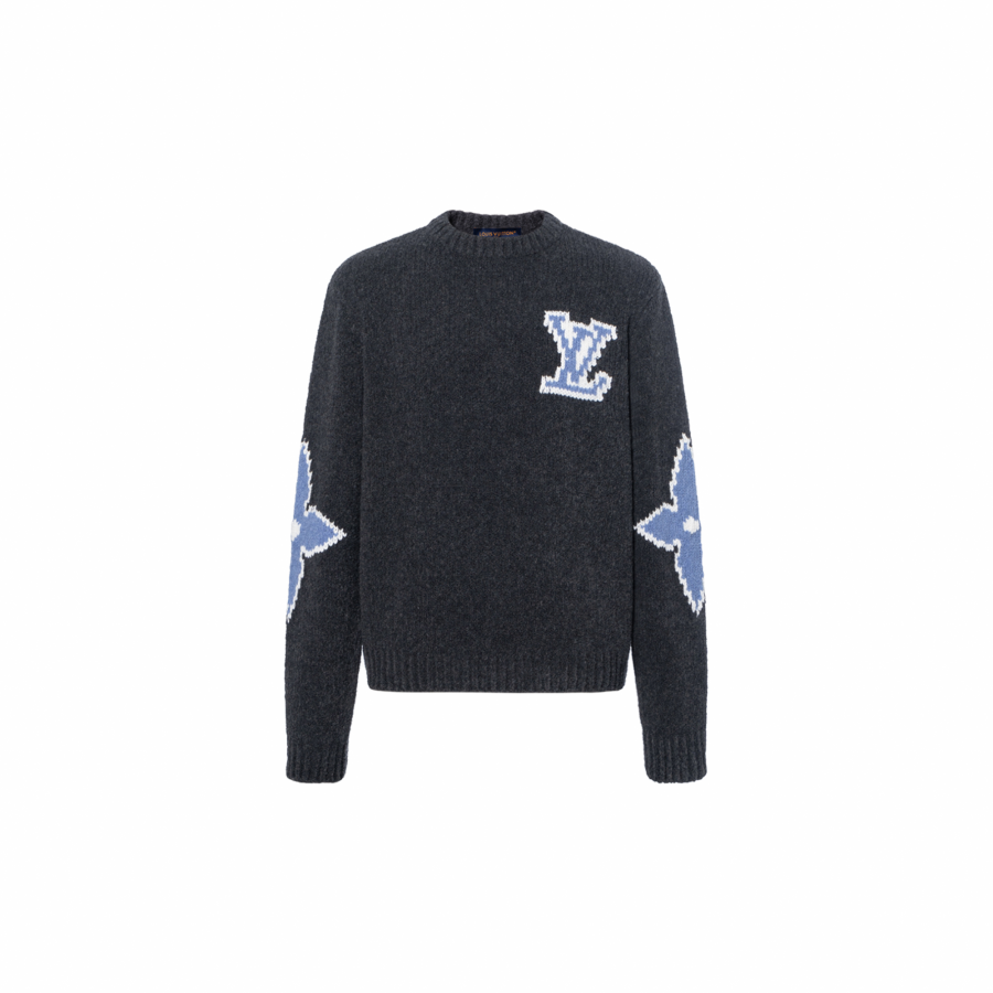 LOUIS VUITTON LOUIS VUITTON Chunky Wool Blend Pullover