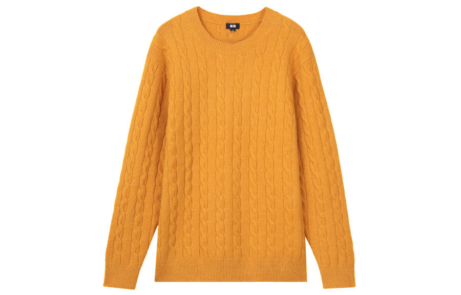UNIQLO Knitwear Men's Lemon Yellow