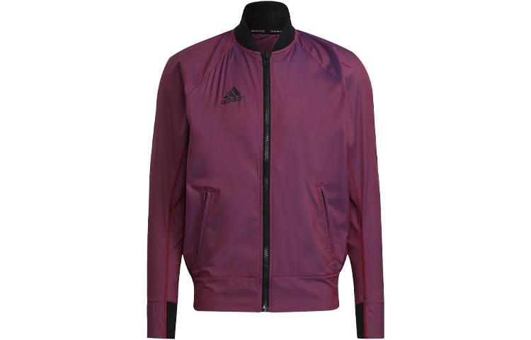 Adidas Adidas VRCT Jackets Men's Dark Sandalwood Purple Baseball Collar Moderate Other