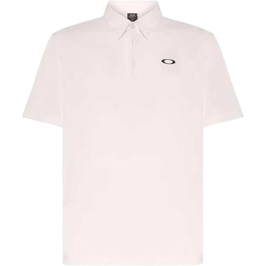 Oakley Polo Shirts Men's White Moderate Straight Fit