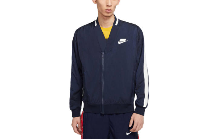 Nike Nike Jackets Men's Navy Blue V Neck Moderate Other