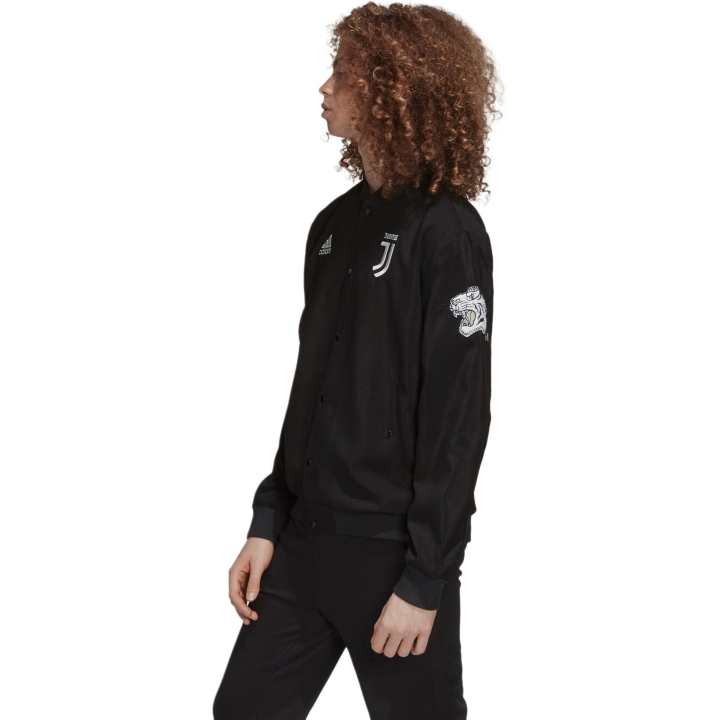Adidas Adidas Juventus Jackets Men's Black Stand Collar Moderate Other