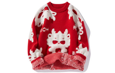 I.E Knitwear Unisex Crew Neck Moderate Other