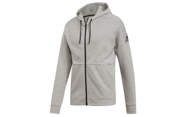 Adidas Adidas Jackets Men's Pure Quality Gray Hooded Moderate Other