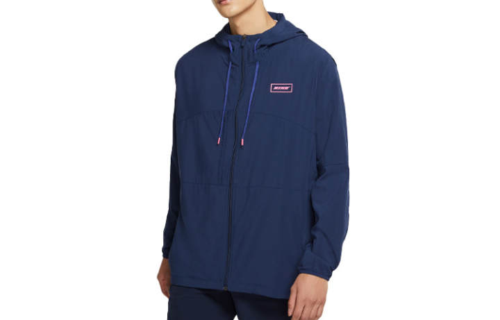 Nike Nike Jackets Men's Dark Navy Blue Hooded Moderate Other