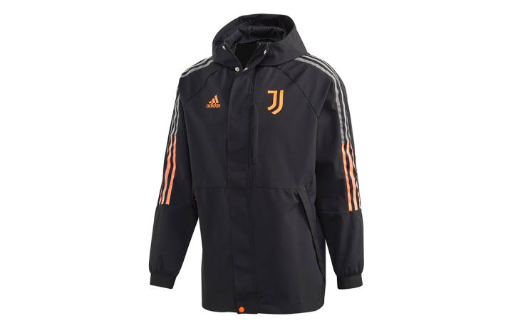 Adidas Adidas Jackets Men's Black Hooded Non Detachable Moderate Other