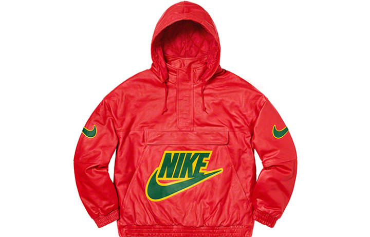 Supreme Supreme Nike Leather Anorak