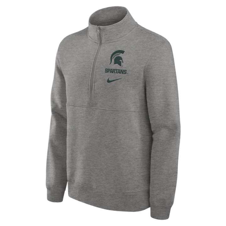 Nike Nike Michigan State Spartans Primetime Club Men's Nike College 1/2-Zip Crew