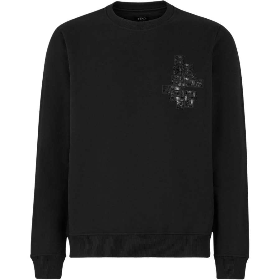 FENDI FENDI Pre Owned 2010s Ff Bijou Sweatshirt