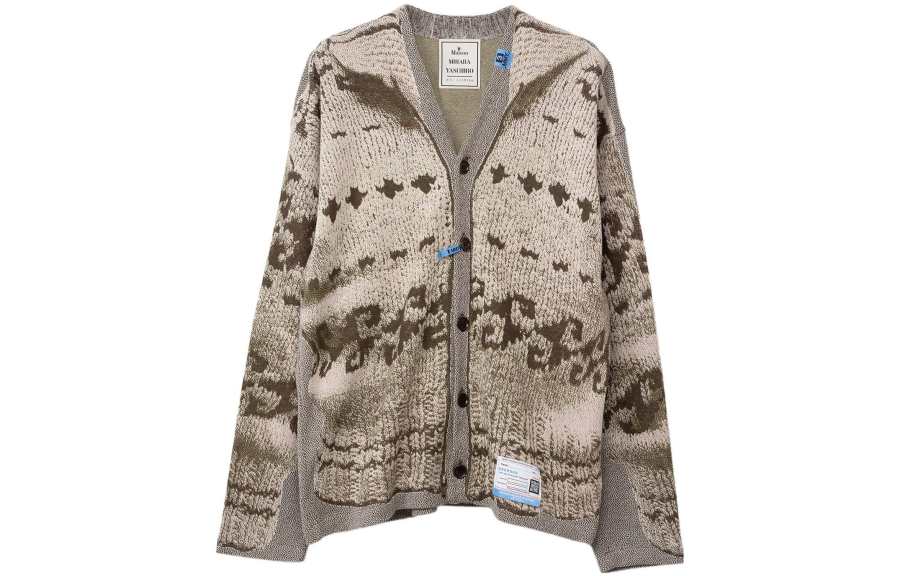 Maison Mihara Yasuhiro Knitwear Men's Brown Moderate