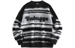 BABUGGE Sweaters Unisex Crew Neck Moderate A Line