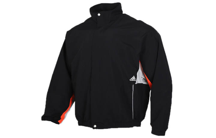 Adidas Adidas Jackets Men's Black Stand Collar Moderate Other