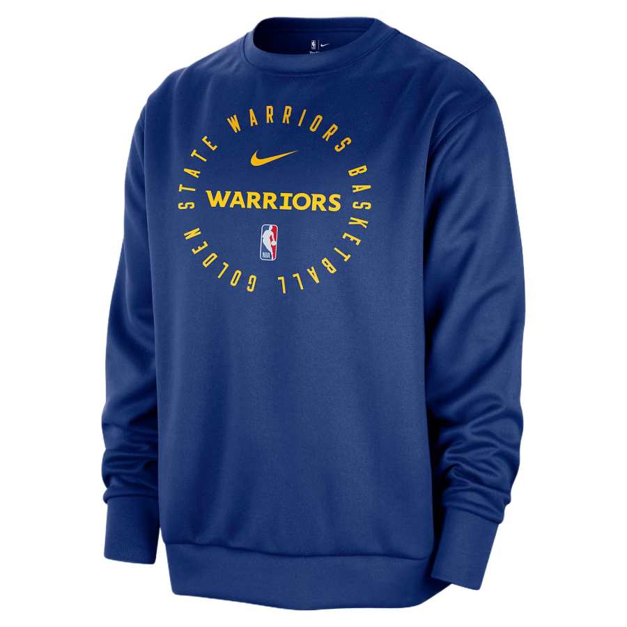 Nike Nike Golden State Warriors Spotlight Men's Nike Dri FIT Nba Crew Neck Sweatshirt