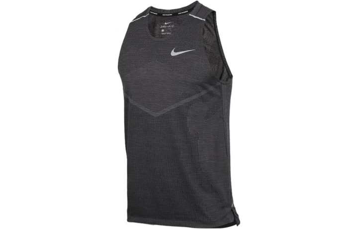 Nike Nike Max90 Tank Tops Men's Black Gray Crew Neck Moderate Straight Fit