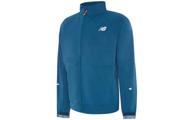 New Balance New Balance Jackets Men's Blue Stand Collar Moderate Other