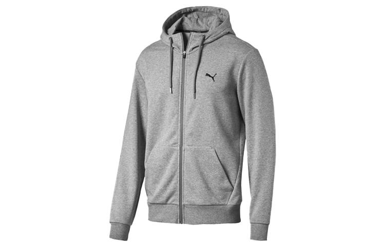 PUMA PUMA Jackets Men's Gray Hooded Moderate Other