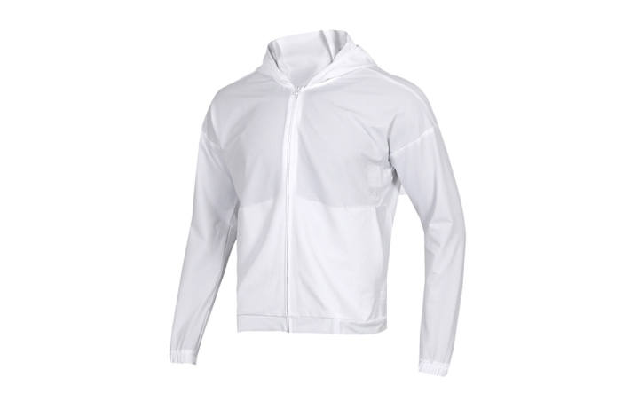 Adidas Adidas Jackets Men's White Hooded Moderate Other