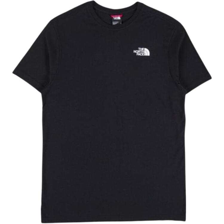 THE NORTH FACE T Shirts Men's Black Crew Neck Moderate Straight Fit