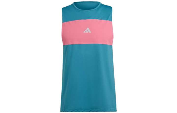 Adidas Adidas Tank Tops Unisex Magic Blue Crew Neck Moderate Straight Fit