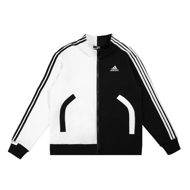 Adidas Adidas Sweatshirts Unisex Black Stand Collar Moderate Other