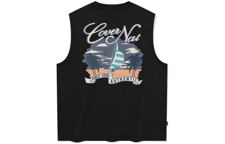 COVERNAT SS24 Tank Top Unisex Black