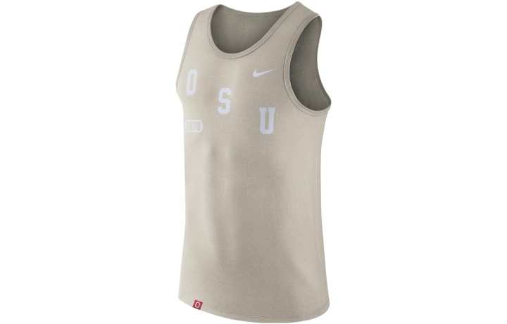 Nike Nike Tank Tops Men's Cream Crew Neck Moderate Other