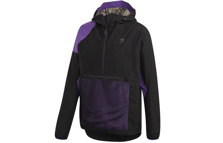 Adidas Originals Jackets Men's Black Hooded Moderate Other