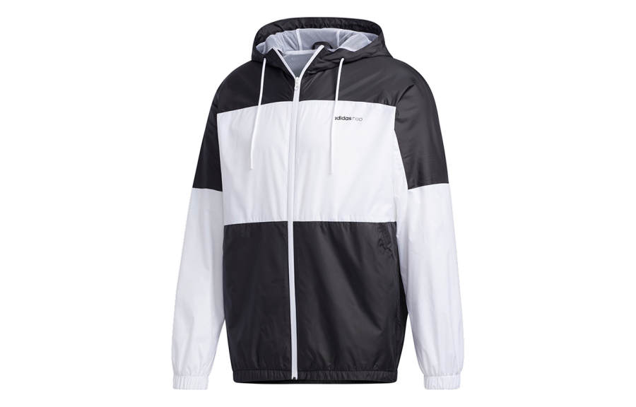 Adidas Neo Jackets Men's Black Hooded Moderate Instructor