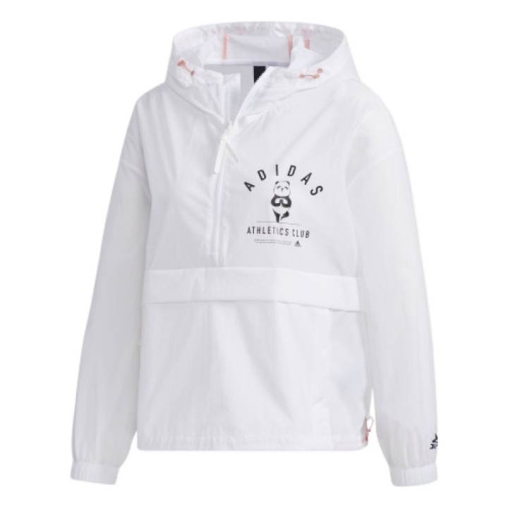 Adidas Adidas Jackets Unisex White Hooded Moderate Other