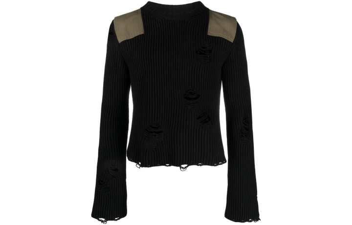 Nike Nike Sweaters Men's Black Crew Neck Moderate Other