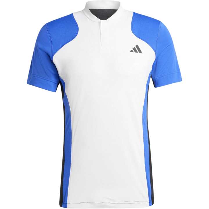 Adidas Adidas Polo Shirt Men's White/Bright Blue/Black
