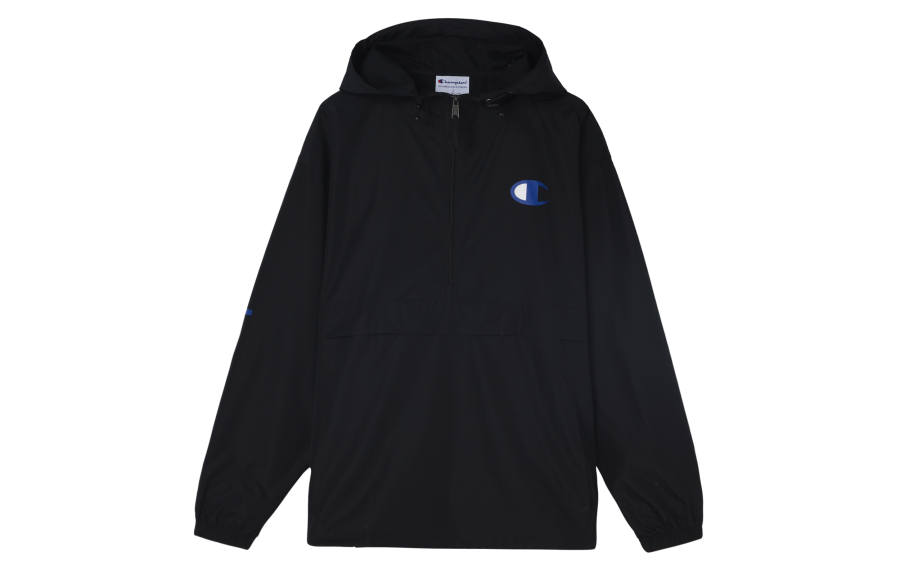 Champion Champion Jackets Unisex Black Hooded Thin Other