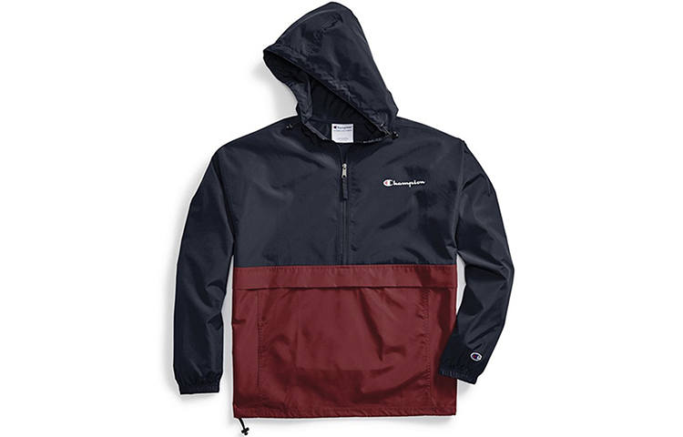 Champion Champion Jackets & Coats US Version Unisex Navy Blue Burgundy Patchwork