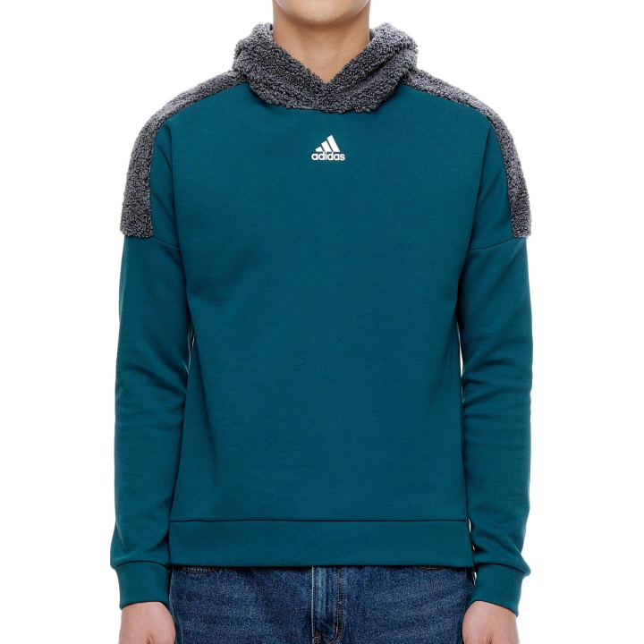 Adidas Adidas Sweatshirts Unisex Green Hooded Moderate Other