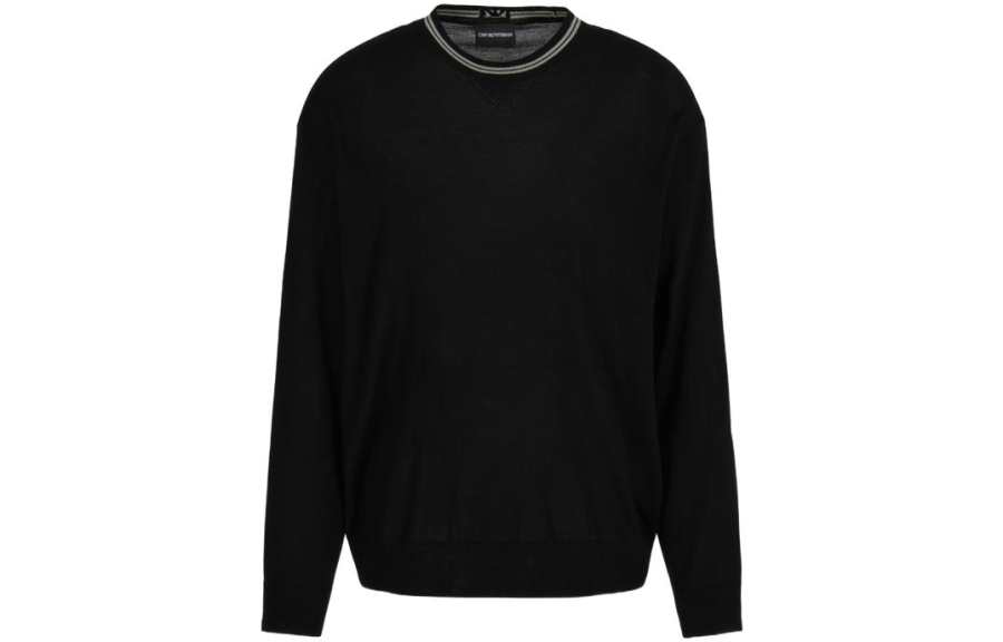 EMPORIO ARMANI FW23 Sweater Men's Black