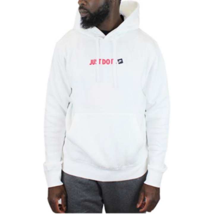 Nike Nike Sweatshirts Men's White Hooded Moderate