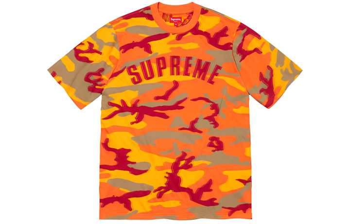 Supreme Supreme Intarsia Camo S/S Top