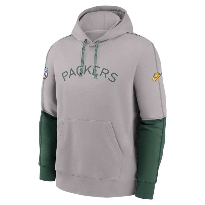 Nike Nike Green Bay Packers Logo Team Issue Club Men's Nike Nfl Pullover Hoodie