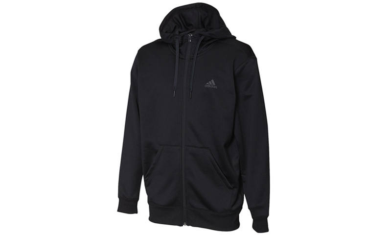 Adidas Adidas Jackets Men's Black Hooded Moderate Other