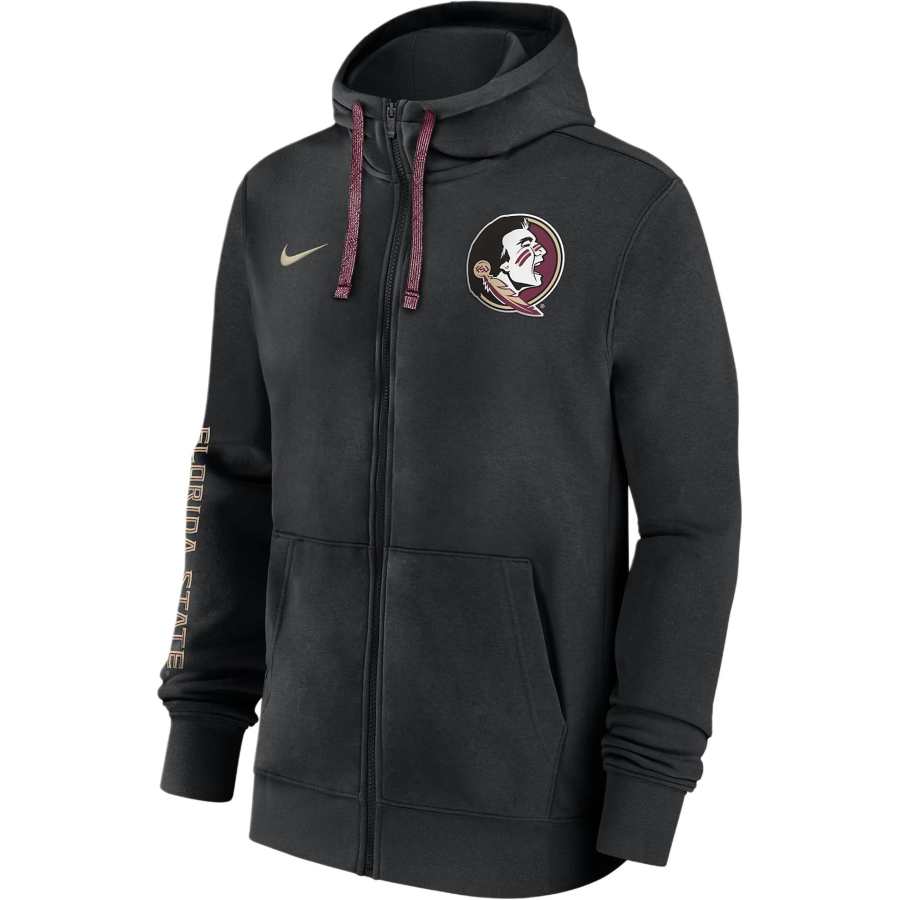 Nike Nike Florida State Seminoles Sideline Team Issue Men's Nike College Full-Zip Hoodie