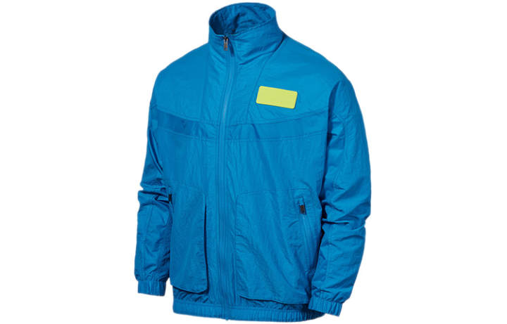 Jordan Jordan Air Jordan Jackets Men's Laser Blue Stand Collar Moderate Other