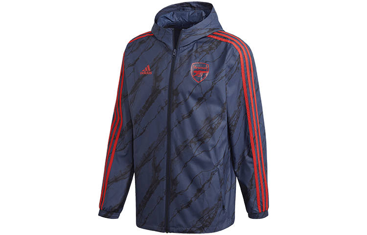 Adidas Adidas Arsenal Jackets Men's Dark Indigo Hooded Moderate Other