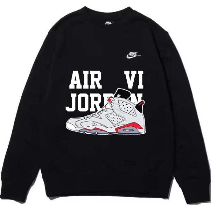 Nike Nike Sweatshirts Unisex Black Crew Neck Moderate Regular
