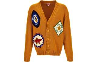 KENZO 【Previous Season】KENZO Travel embroidered cardigan