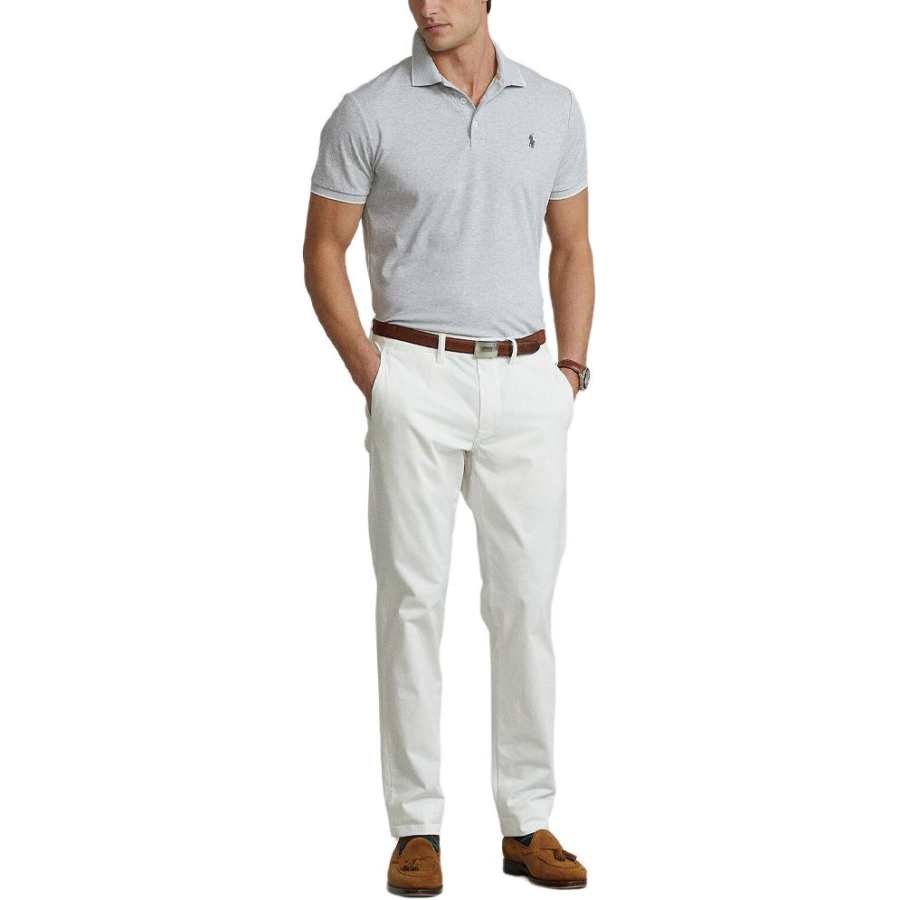 Polo Ralph Lauren Polo Shirt Custom Slim Fit Men's Gray
