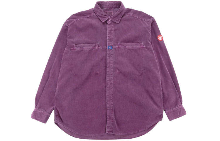 Cav Empt Shirts Men's Purple Shirt Collar Moderate Other