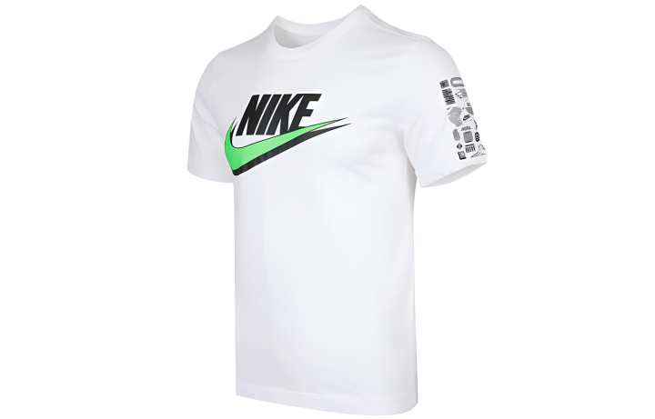 Nike Nike T Shirts Men's White Crew Neck Moderate Other