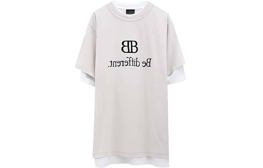 Balenciaga layered graphic T-shirt
