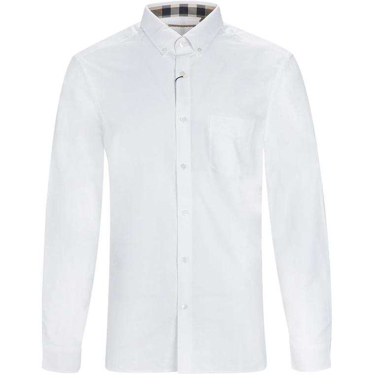 Burberry Burberry Shirts Men's White Moderate